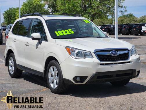 Satin White Pearl 2014 Subaru Forester 2.5i Touring