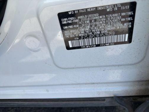 Satin White Pearl 2014 Subaru Forester 2.5i Touring