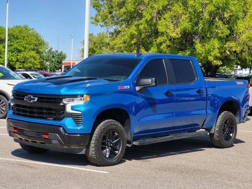Glacier Blue Metallic 2022 Chevrolet Silverado 1500 LT Trail Boss