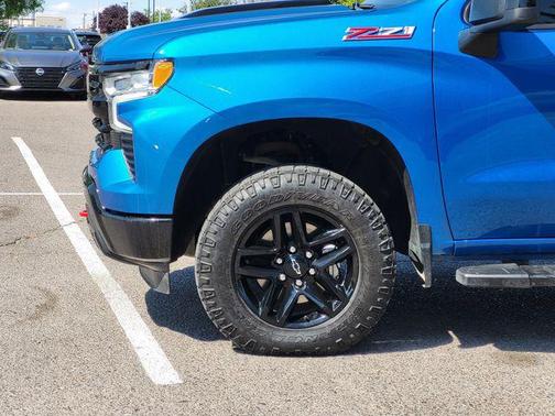 Glacier Blue Metallic 2022 Chevrolet Silverado 1500 LT Trail Boss