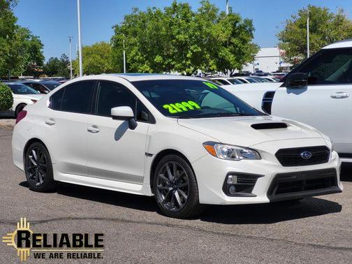 Crystal White Pearl 2019 Subaru WRX Premium