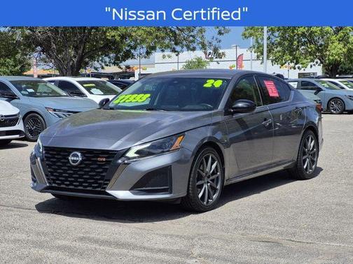 Gun Metallic 2024 Nissan Altima SR FWD