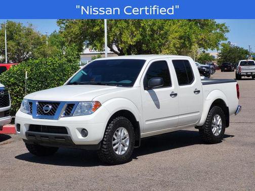 Glacier White 2021 Nissan Frontier SV