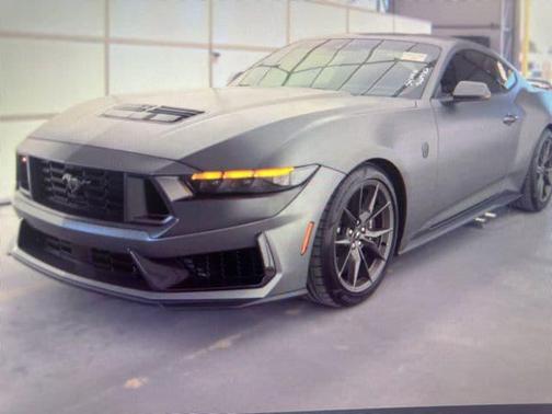 Carbonized Gray Metallic 2025 Ford Mustang Dark Horse Fastback