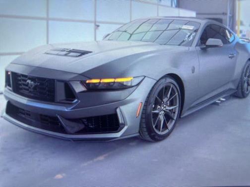 Carbonized Gray Metallic 2025 Ford Mustang Dark Horse Fastback