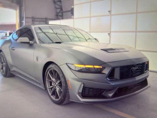 Carbonized Gray Metallic 2025 Ford Mustang Dark Horse Fastback