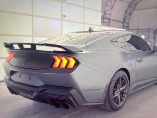Carbonized Gray Metallic 2025 Ford Mustang Dark Horse Fastback