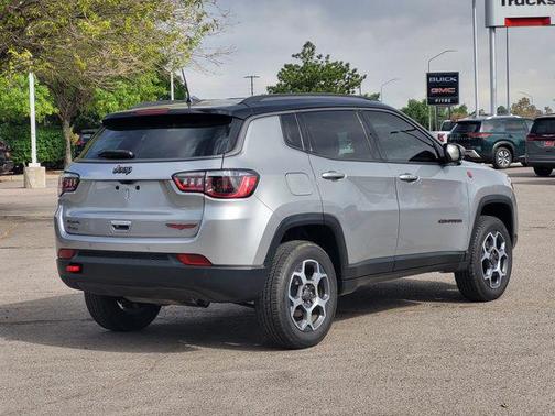 Billet Silver Metallic Clearcoat 2022 Jeep Compass Trailhawk