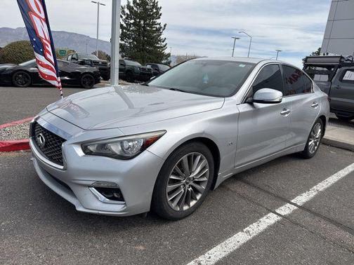 Liquid Platinum 2018 INFINITI Q50 3.0t LUXE