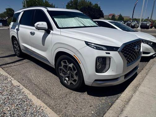Hyper White 2022 Hyundai PALISADE Calligraphy