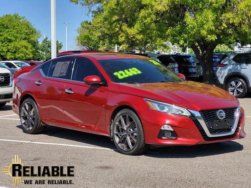 Scarlet Ember Tintcoat 2021 Nissan Altima Platinum Intelligent AWD