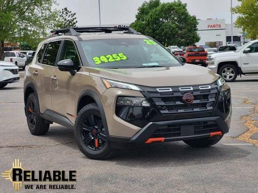 Baja Storm Metallic 2025 Nissan Rogue Rock Creek