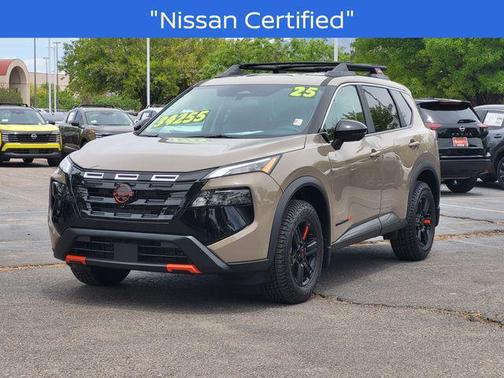 Baja Storm Metallic 2025 Nissan Rogue Rock Creek