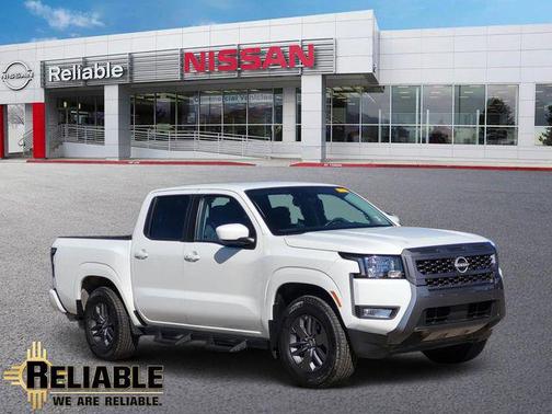 Glacier White 2025 Nissan Frontier SV