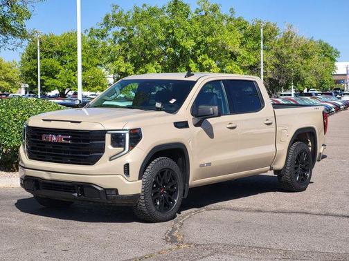 Desert Sand Metallic 2023 GMC Sierra 1500 Elevation