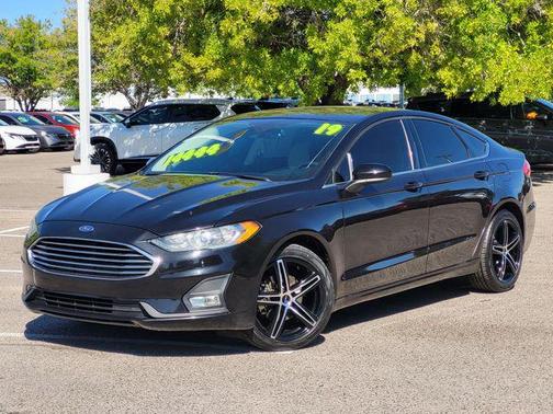 Agate Black 2019 Ford Fusion SE