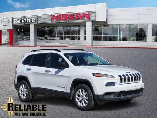Bright White Clearcoat 2017 Jeep Cherokee Sport