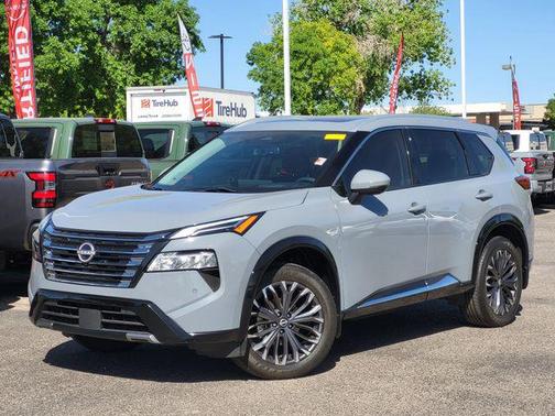 Boulder Gray 2024 Nissan Rogue Platinum