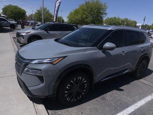 Boulder Gray 2024 Nissan Rogue Platinum