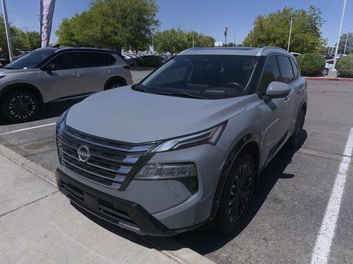 Boulder Gray 2024 Nissan Rogue Platinum