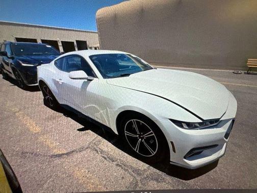 Oxford White 2024 Ford Mustang EcoBoost Premium