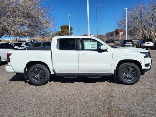 Glacier White 2026 Nissan Frontier SV