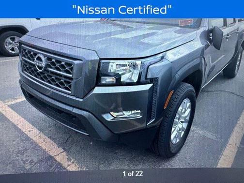 Gun Metallic 2024 Nissan Frontier SV