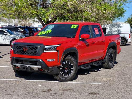 Red Alert 2022 Nissan Frontier PRO-X