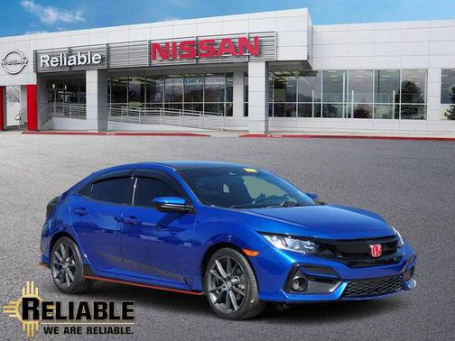 Aegean Blue Metallic 2020 Honda Civic Sport