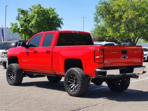 Red 2018 Chevrolet Silverado 1500 1LT