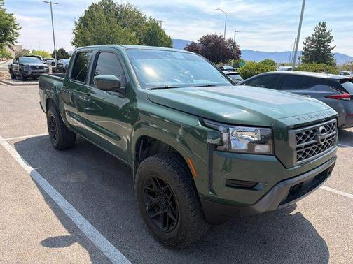 Tactical Green Metallic 2022 Nissan Frontier SV