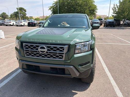 Tactical Green Metallic 2022 Nissan Frontier SV