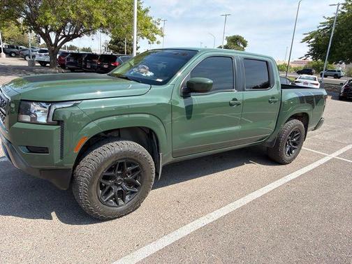 Tactical Green Metallic 2022 Nissan Frontier SV