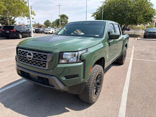 Tactical Green Metallic 2022 Nissan Frontier SV