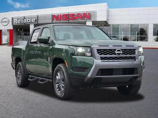 Tactical Green Metallic 2026 Nissan Frontier SV