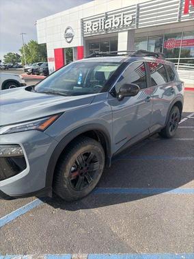 Boulder Gray Pearl 2025 Nissan Rogue Rock Creek