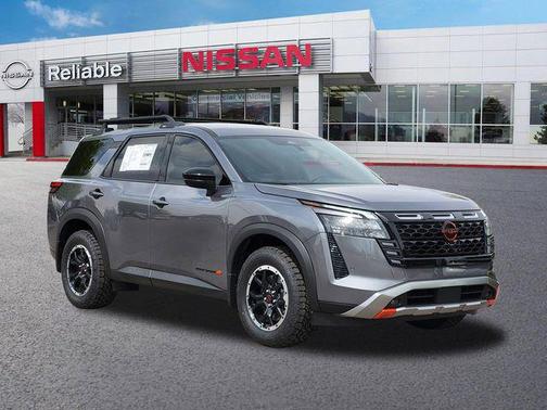 Gun Metallic 2026 Nissan Pathfinder Rock Creek