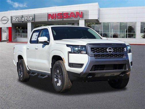 Glacier White 2026 Nissan Frontier SV