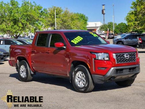 Cardinal Red Metallic Tricoat 2024 Nissan Frontier SV