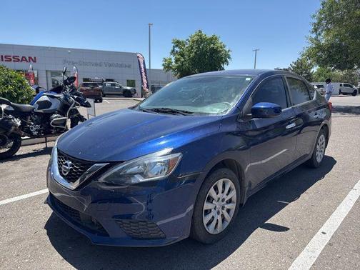Deep Blue Pearl 2019 Nissan Sentra S