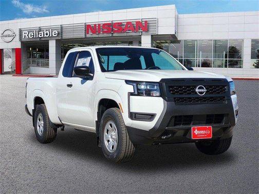 Glacier White 2026 Nissan Frontier S
