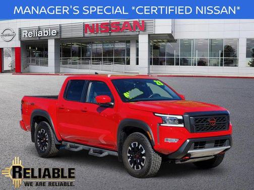 Red Alert 2023 Nissan Frontier PRO-4X