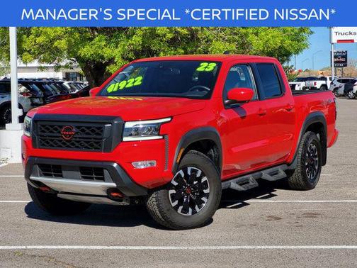 Red Alert 2023 Nissan Frontier PRO-4X