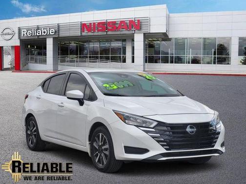 Aspen White 2025 Nissan Versa 1.6 SV