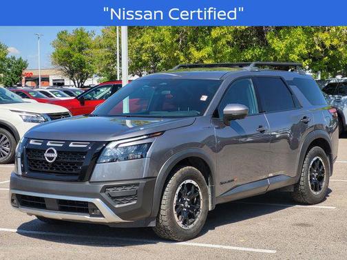 Gun Metallic 2024 Nissan Pathfinder Rock Creek 4WD