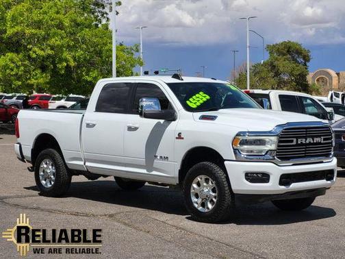 Bright White Clearcoat 2024 RAM 2500 Laramie Crew Cab 4x4 6'4' Box