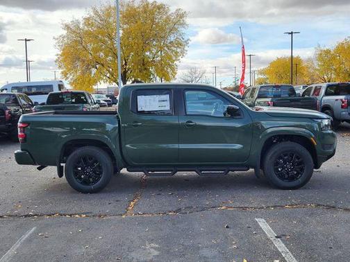 Tactical Green Metallic 2026 Nissan Frontier SV