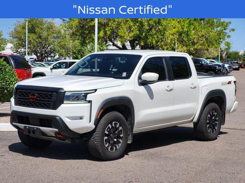 Glacier White 2023 Nissan Frontier PRO-4X