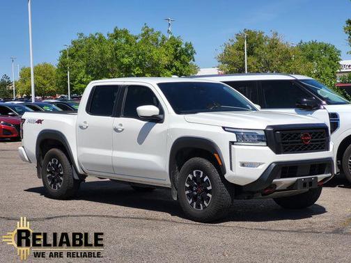 Glacier White 2023 Nissan Frontier PRO-4X