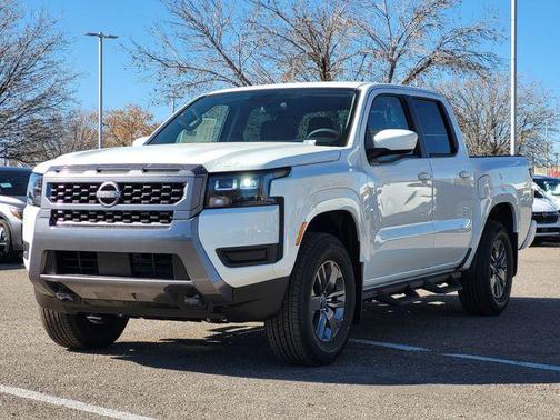 Glacier White 2026 Nissan Frontier SV
